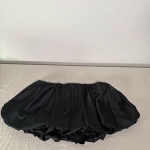 Kimchi Blue Black Mini Bubble Skirt